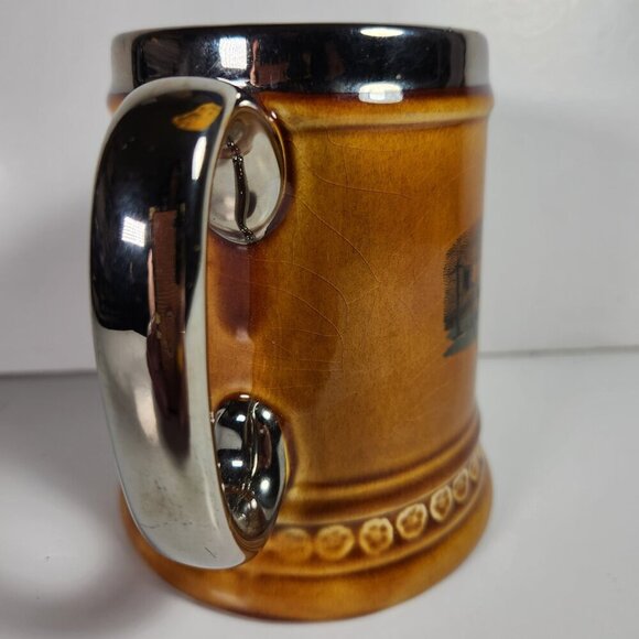 Lord Nelson Ware Beer Stein A Good Husband Elijah Cotton Stafford England 70s - Picture 3 of 7